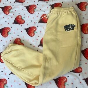 That’s So Fetch Women's Yellow Joggers